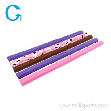 Customized gymnastics beam floor cheap balance beam for kids